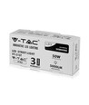 V-Tac 50W LED gatuarmatur - Samsung LED chip, Ø60mm, IP65, 84lm/w