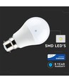 V-Tac 9W LED lampa - Samsung LED chip, B22