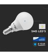 V-Tac 5,5W LED lampa - Samsung LED chip, P45, E14