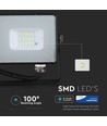 V-Tac 10W LED strålkastare - Samsung LED chip, arbetsarmatur, utomhusbruk