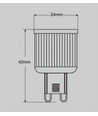 LEDlife 3W LED lampa - 230V, G9