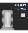 V-Tac 100W LED gatuarmatur - Samsung LED chip, Ø60mm, IP65, 135lm/w