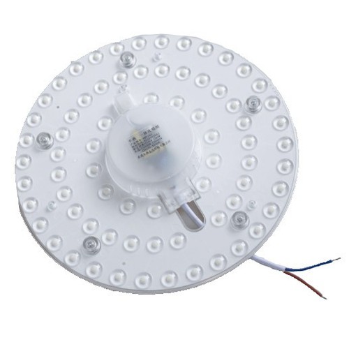 12,5cm / 9W LED-insats med linser - Flicker free, ersätter G24, cirkellysrör och kompaktlysrör