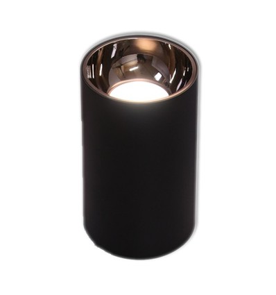 Lagertömning: LEDlife ZOLO pendellampa - 6W, Cree LED, svart/guld, m. 1,2m sladd