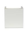 12W LED vit vägglampa - IP65 utomhus, fyrkantig, justerbar spridning, inkl. ljuskälla