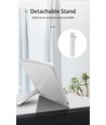 LED lysterapi armatur med timer - 10W, vit, 10.000 LUX, USB