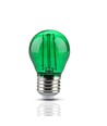 V-Tac 2W Färgad LED liten globlampa - Grön, Filament, E27