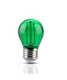 V-Tac 2W Färgad LED liten globlampa - Grön, Filament, E27