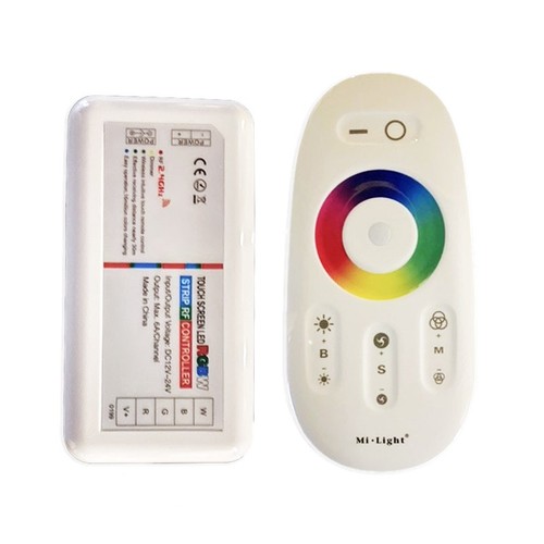 RGB+WW controller med fjärrkontroll - Passa endast till RGB+WW strip, RF trådlöst , 12V (288W), 24V (576W)