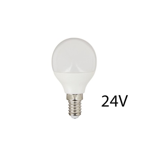E14 4,5W LED-lampa - 24V DC, P45