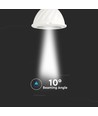 GU10 6W LED-spot - Samsung LED-chip, 10° extra fokuserad