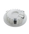 LEDlife Unni68 köksbelysning - Hål: Ø5,6 cm, Mål: Ø6,8 cm, RA95, matt vit, 12V