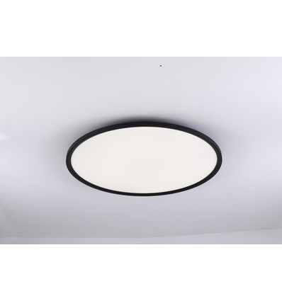 Outlet: LEDlife 40W LED rund panel - 100 lm/W, Ø60, svart, inkl. monteringsfäste