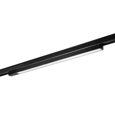 LED ljusskena 20W - Till 3-fas skena, RA90, 60 cm, svart