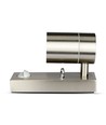 GU10 Vägglampa m. sensor - IP44 utomhus, rostfri, utan ljuskälla