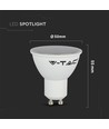 V-Tac 3,5W RGB LED lampa - Med RF fjärrkontroll, GU10