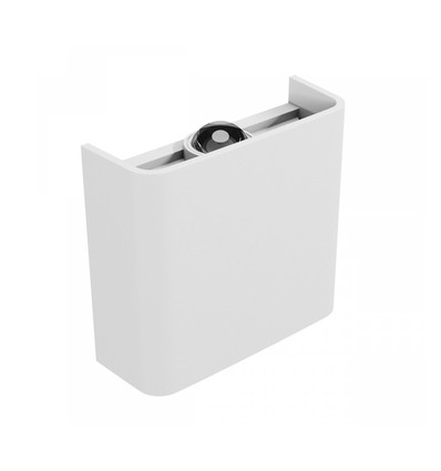 2W Luna vit upp/ned vägglampa - IP54 utomhus, CCT, 3 ljusfärger, inkl. ljuskälla