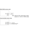 Meanwell LCM-40DA DALI dimbar driver till LED panel - Med Dali interface + push dim, passa till vår 29W LED paneler