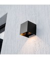 9W Solcellsvägglampa LED - PIR-sensor
