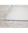 60x60 LED-panel i ram - 40W, inbyggd i vit ram för direktmontering