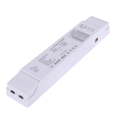 52W Triac dimbar driver för LED-panel - 30-42V, 800-1380mA, Triac + 0-10V, flicker free
