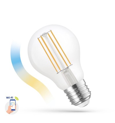 5W Smart Home LED lampa - Tuya/Smart Life, fungerar med Google Home och Alexa, A60, E27