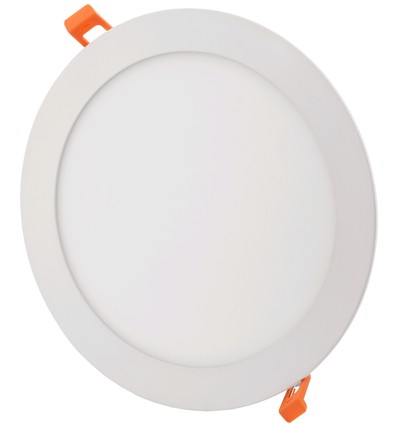 6W Ø12cm LED infällnadspanel - Hål: Ø11 cm, Mått: Ø12 cm