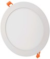 6W Ø12cm LED infällnadspanel - Hål: Ø11 cm, Mått: Ø12 cm