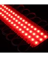 1,1W per st. Vattentät röd LED-modul - 12V DC, IP66, perfekt för skyltar och speciallösningar