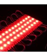 1,1W per st. Vattentät röd LED-modul - 12V DC, IP66, perfekt för skyltar och speciallösningar