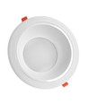 Lagertömning: 25W LED spotlight - Hål: Ø21 cm, Mål: Ø23 cm, 230V, IP44 våtrum & takfot