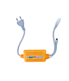 230V RGB CLIP-ON-kontroller - Inkl. ändkontakt, för 230V, minnesfunktion, infraröd fjärrkontroll, 100 m