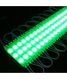 Vattentät grön LED modul - 1,1W per styck, IP66, 12V, Perfekt för skyltar och speciallösningar