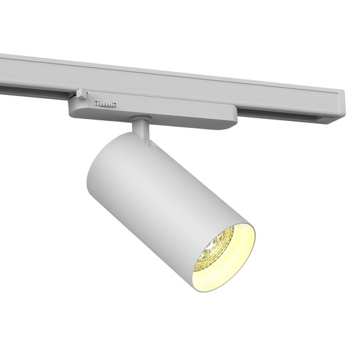 30W 3-fas RA90 Philips LED skenspotlight - 100 lm/W, 36 grader, Vit