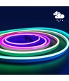 10m 16W/m Vattentät RGBIC Neon Flex strip - 24V DC, IP65, 96 LED per meter, 8x16