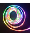 5m RGBIC Neon Flex komplett set 8x16 neonflex - USB, Bluetooth app, fjärrkontroll
