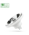 LED AR111 GU10 10W Varm Vit Vit Spectrum