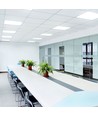ALGINE bakbelyst 30W - kall vit, 230V, 120°, IP20, 600x600x28, vit