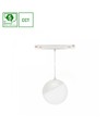 5W dimbar SHIFT Smart Globe P hängande klot skenbelysning Ø100 - 165°, CCT, vit, 81.5cm kabel, Zigbee