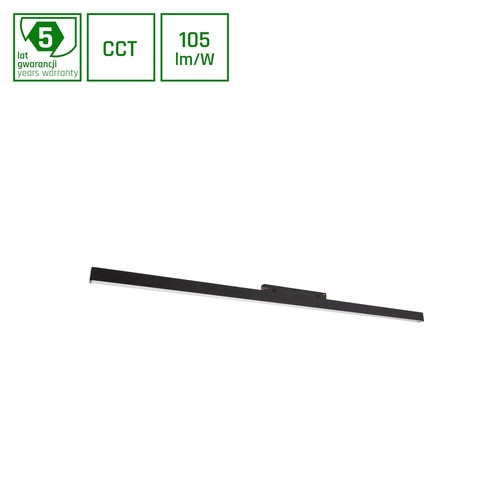 22W SHIFT Smart-Line Skena - Svart, Zigbee