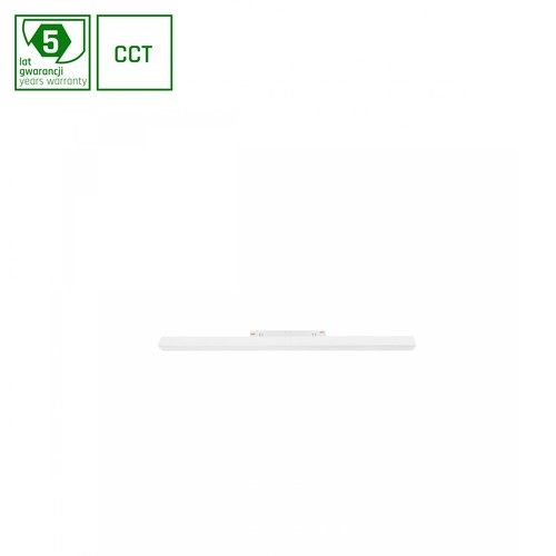 17W dimbar SHIFT Smart-Line skenbelysning 60,2cm - 100°, vit, CCT, Zigbee