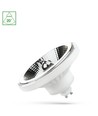 Spectrum 10W vit LED-spot - AR111, dimbar, GU10, 20°, 230v, 3000K