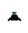 Halls Line 150W - Neutral vit 230V, 75x140° IP66 IK10, 745x126x95mm, svart, 0-10V