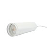 MADARA Mini Ring GU10 - pendel, utan ljuskälla, för 3-fas skena, 230V, IP20, Ø55*200mm, vit