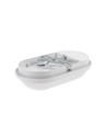 20W LED Technic lampa - IP54, IK07, 230V, Oval, 4000K, PIR-sensor, Spectrum