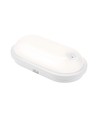 20W LED Technic lampa - IP54, IK07, 230V, Oval, 4000K, PIR-sensor, Spectrum