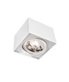 GU10 Chloe AR111 - IP20, fyrkantig, vit, utan ljuskälla