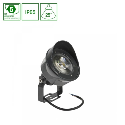 FLORI Spot 24W - 25°, 24V, varm vit, IP65