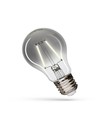 E27 2,5W LED lampa - A60, Modernshine, svart effekt, 150lm, 270°