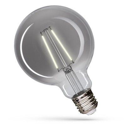 E27 4,5W LED G95 globelampa - Modernshine, mörk effekt